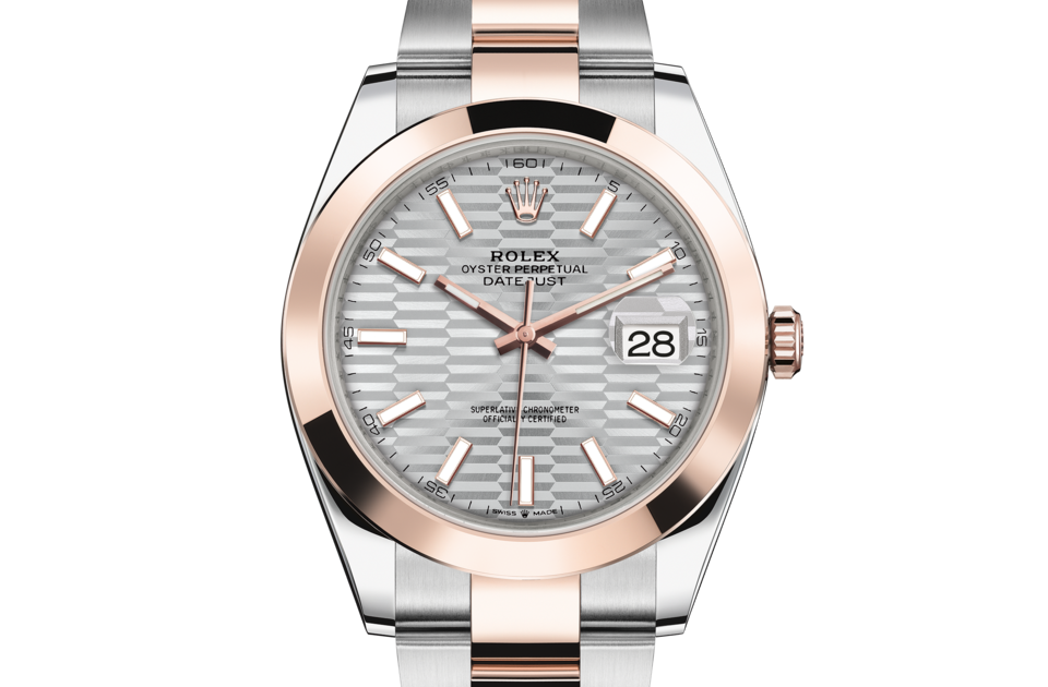 2022 Rolex Datejust 36mm Grey Motif Dial on Oyster 126201