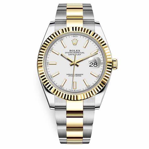 2022 Datejust 41mm White Dial on Oyster 126333